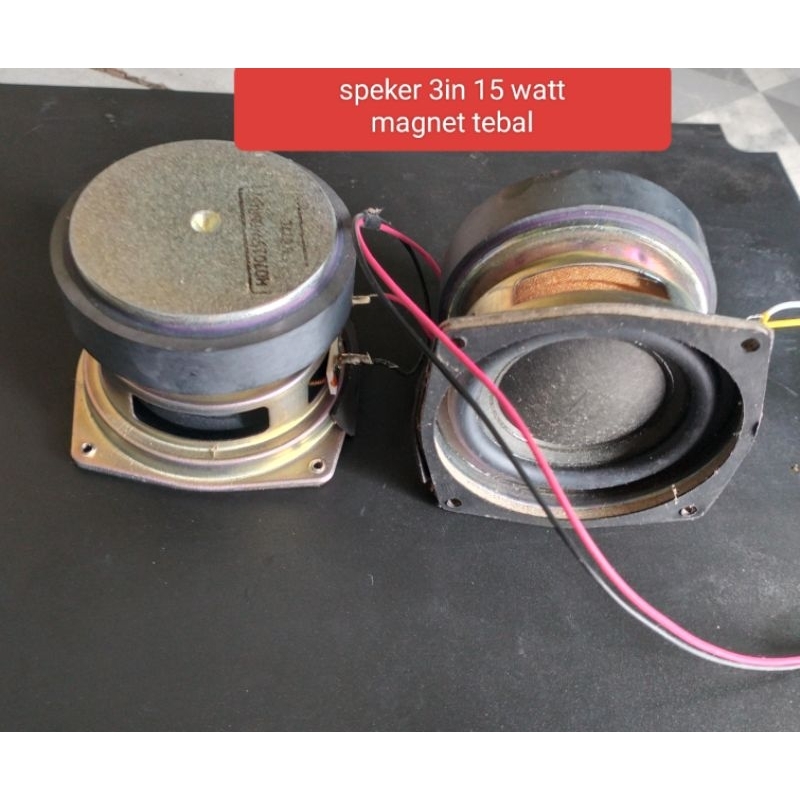 SPEAKER SUBWOOFER 3 IN 15 WATT