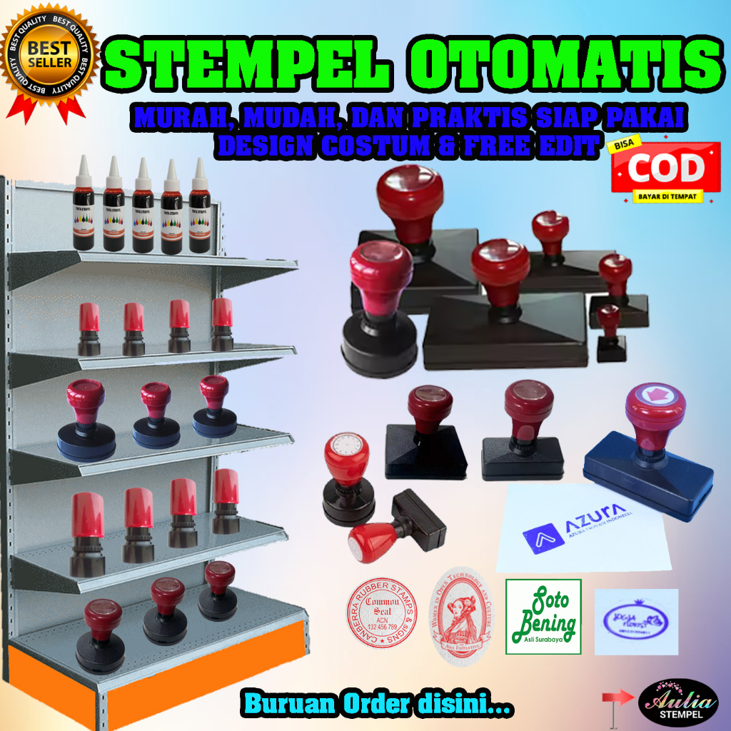 

Stempel Otomatis Design Custom Bagus Dan Murah