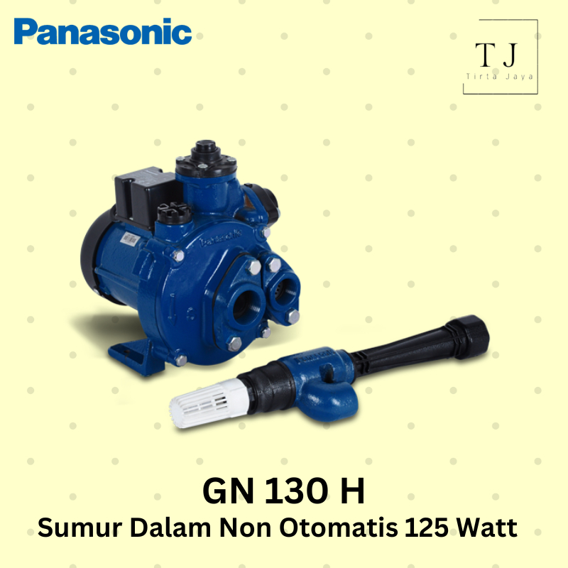Pompa Air PANASONIC GN 130 H Jet Pump Sumur Dalam Non Otomatis 125 Watt