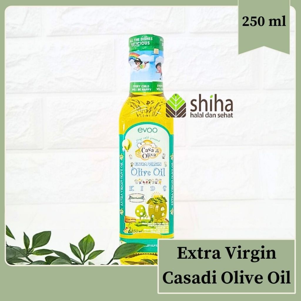 

Extra Virgin Olive Oil for Kids ( EVOO ) - Casa di Oliva | Warung Shiha | Minyak Zaitun Anak