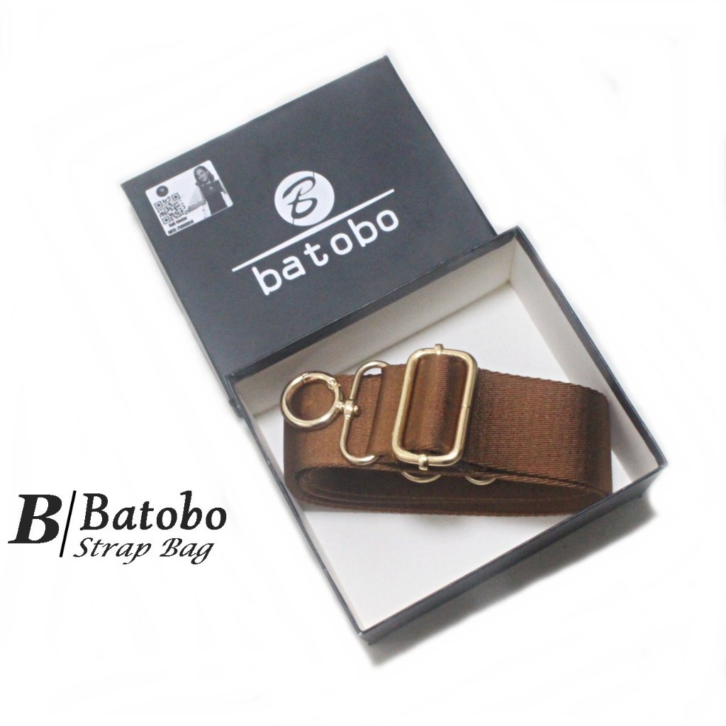 Long Strap Polos B001774 Tali Tas Katun Tebal Tali Tas