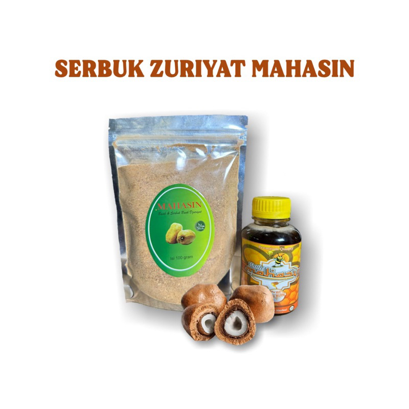 

Serbuk zuriyat & madu hitam mahasin