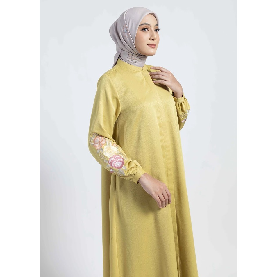 Gamis Lengan Bordir Elzatta