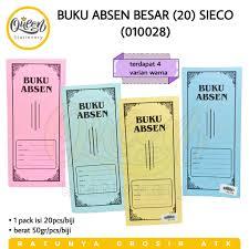 

Buku Absen Sieco Besar