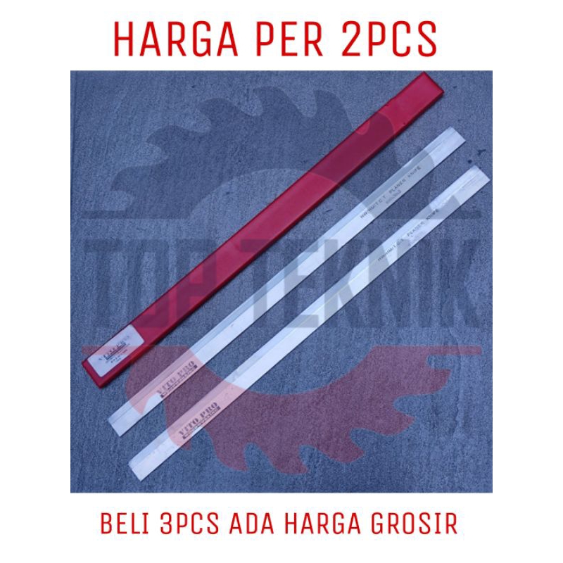Pisau planer TCT VITO PRO 610 X 30 X 3mm - Pisau Pasah / serut / ketam kayu