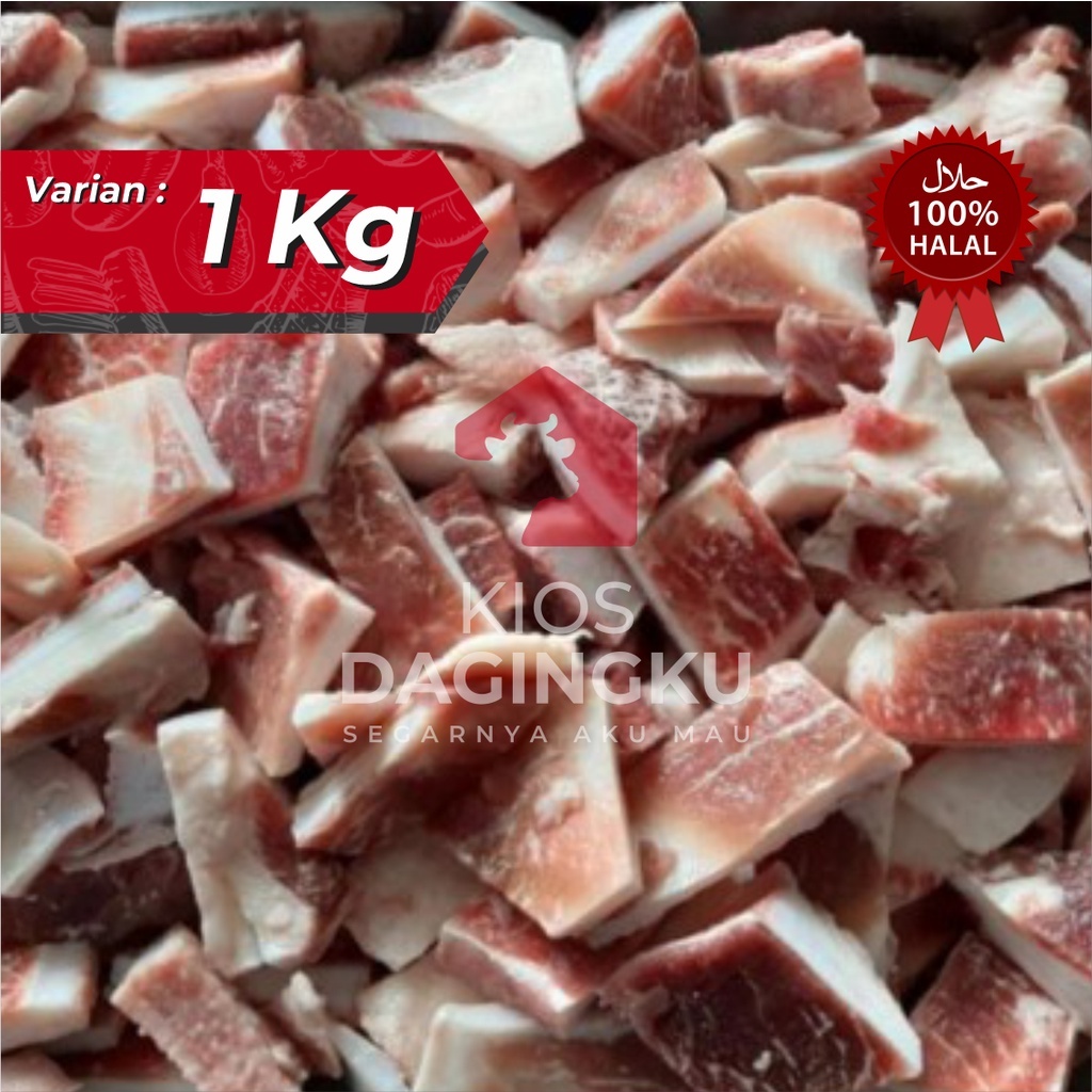 

Tulang muda sapi tulang rangu 1 kg khusus co malam