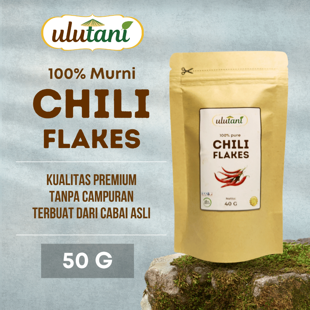 

Cabe Bubuk Kasar / Chili Flake Untuk Chili Oil Premium Ulutani