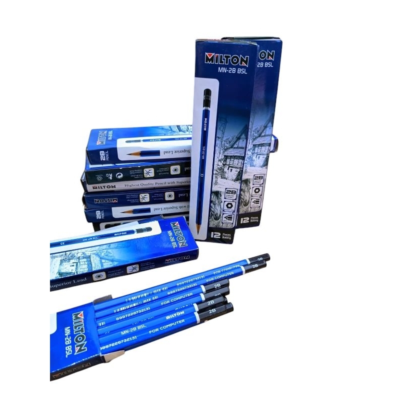 

[COD] Pensil 2B Milton isi 12pcs