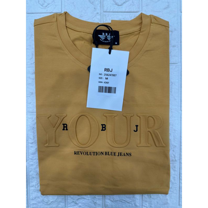 kaos oblong RBJ original / t-shirt pria / kaos oblong distro