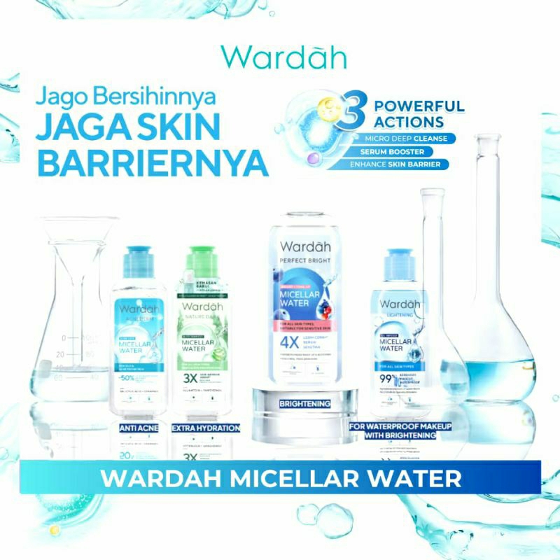 Wardah Micellar Water || Pembersih Wajah