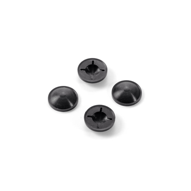 358084 XRAY XB8 Shock Rubber Membrane Bottom Ribbed (4)