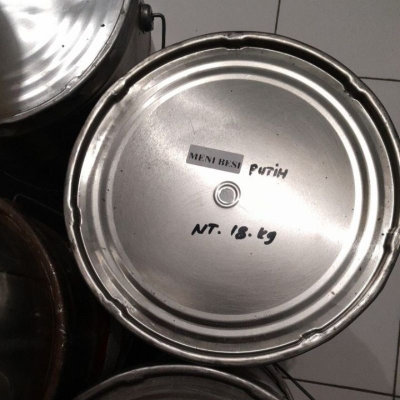 Cat Meni  PUTIH / Cat Dasar Besi 18 kg