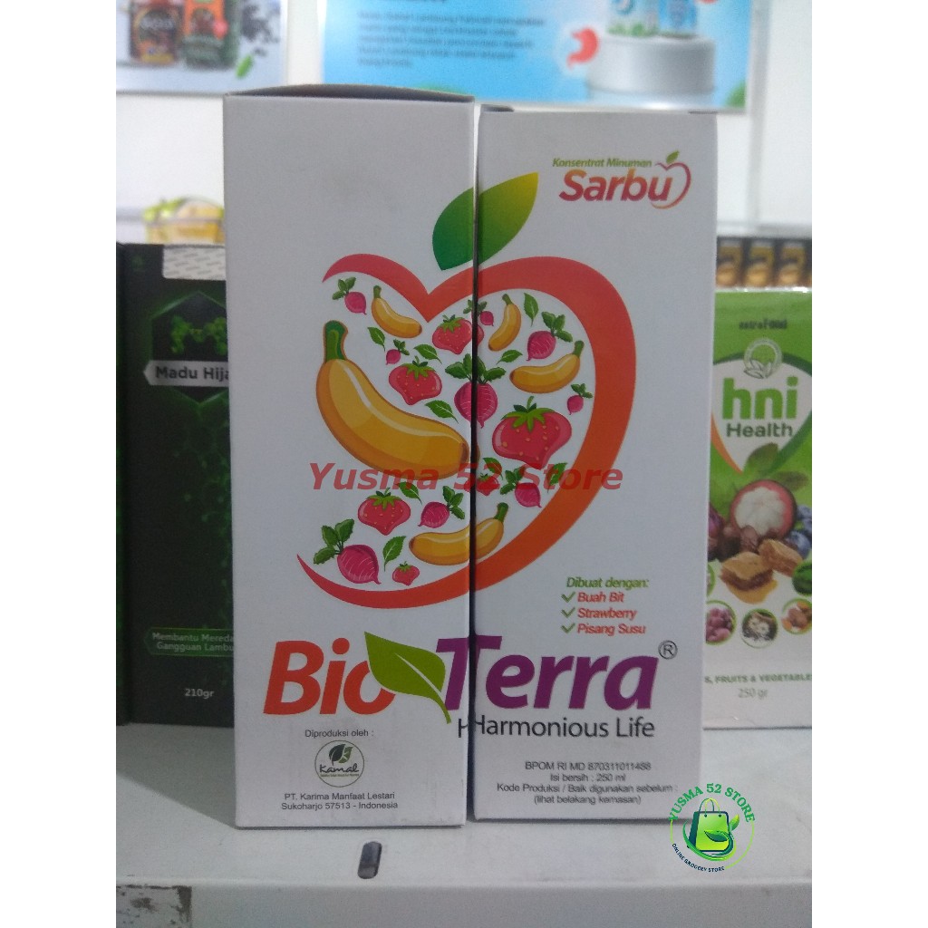 

Bioterra Sari Buah 250ml Minuman Probiotik