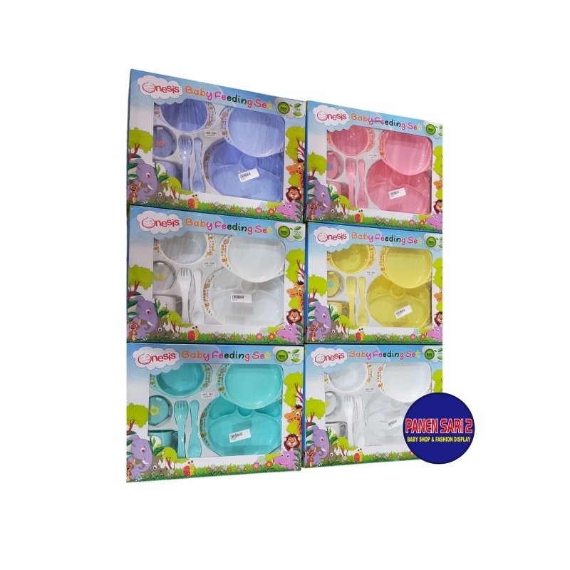 TEMPAT MAKAN BABY FEEDING SET ONESIS L1 /HAMPERS BAYI