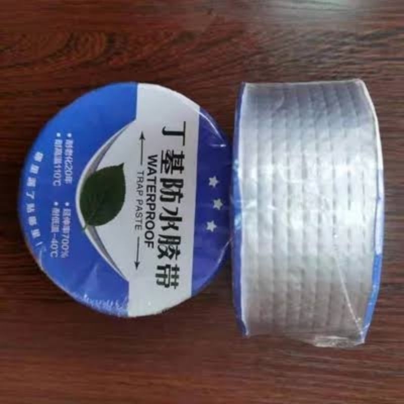 Lakban Anti Bocor Almunium Foil Waterproof Tape Tahan Air