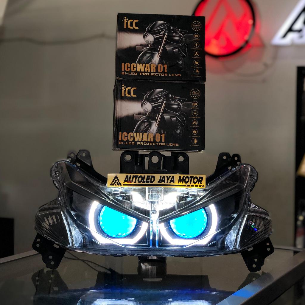 PROJIE BILED FULLSET HEADLEMP AEROX OLD 155 ICC WAR