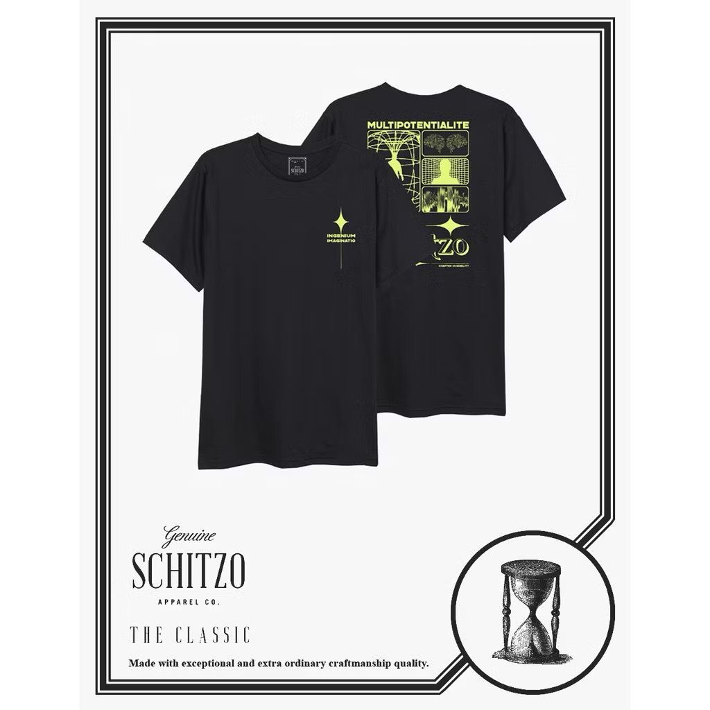 Kaos Schitzoland Original Tshirt 764 Baju Lengan Pendek