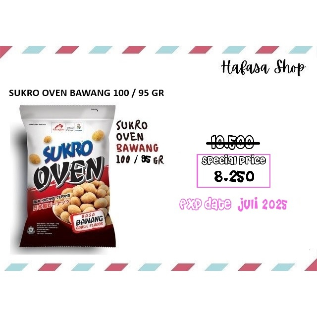 

Sukro Oven Bawang 100 / 95 gram