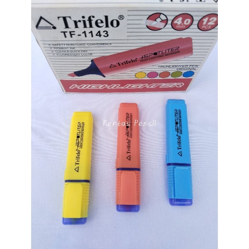 

Highlighter Pen / Penanda / Stabilo 4.0mm - Trifelo TF-1143