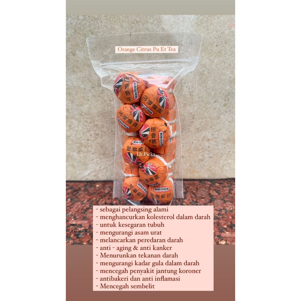 

Orange citrus pu er tea cheng woh ORANGE CITRUS PU ER TEA TEH DIET VIRAL READY STOCK