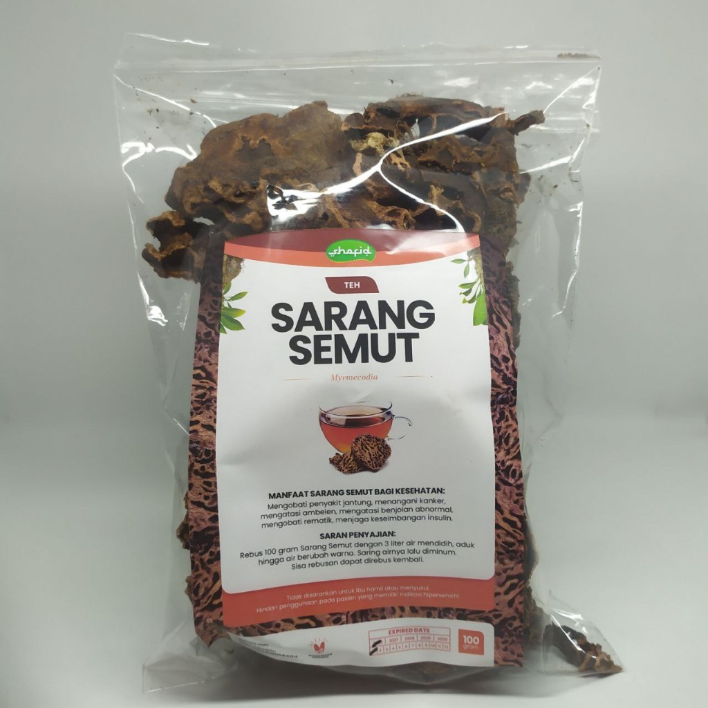 

Teh Sarang Semut 100gr Asli Papua - Teh Herbal Alami Obat Untuk Atasi Kanker, Benjolan Abnormal, Rematik, Penyakit Jantung, Tumor, Stroke