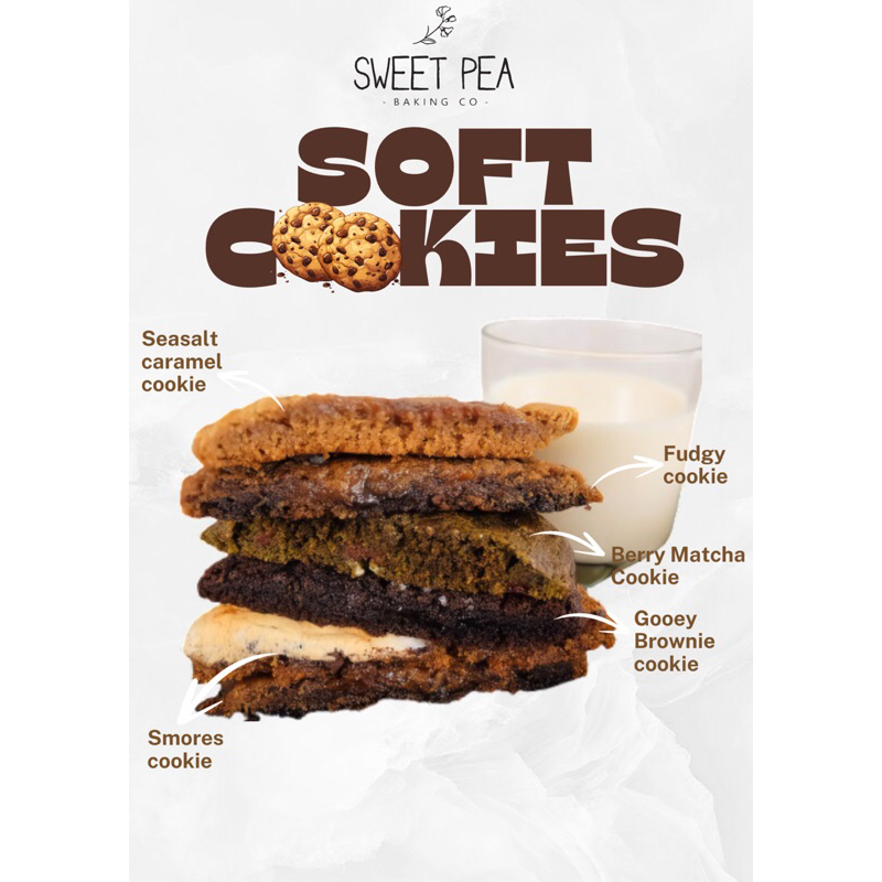 

Soft Cookies Premium by Sweetpea Baking Co