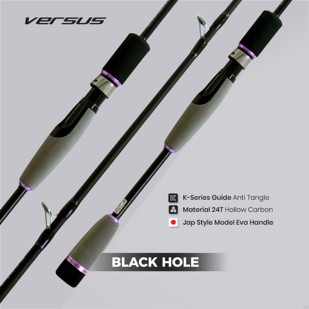 Joran Versus Black Hole Spinning – Carbon Hollow – Joran Pancing Carbon 2pcs + FREE KONES