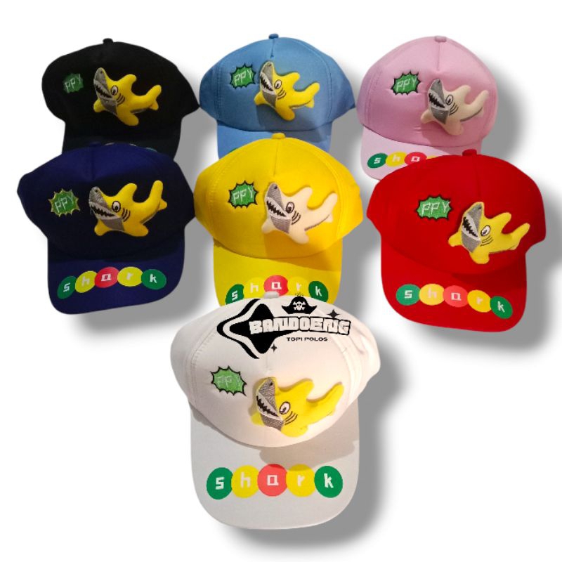 Topi Anak Boneka Ikan Hiu Shark