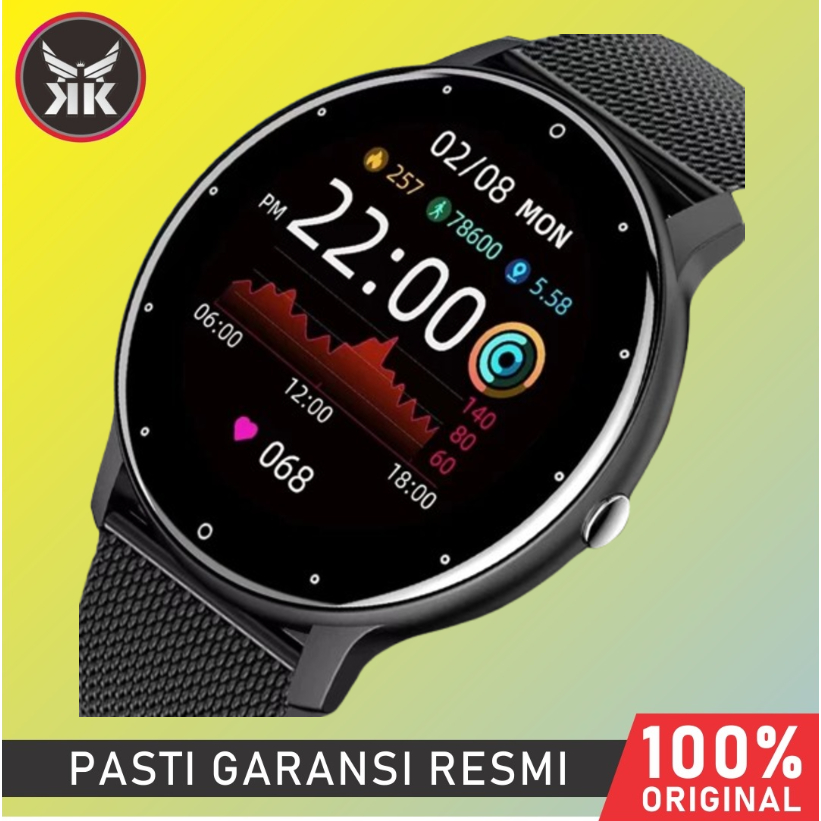 JAM TANGAN SMARTWATCH BOZLUN FULL TOUCH SCREEN SPORT FITNES