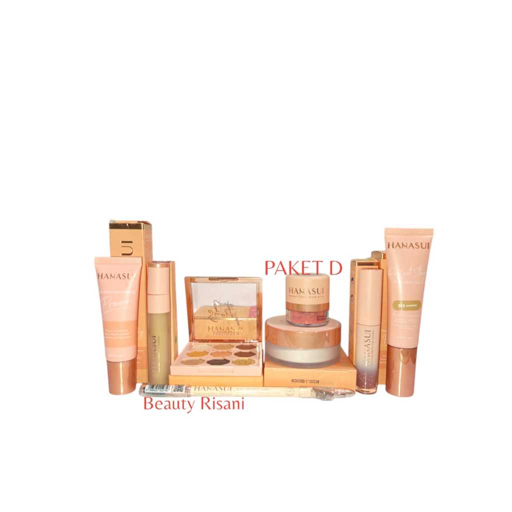 HANASUI PAKET KOSMETIK MAKE UP KECANTIKAN WAJAH