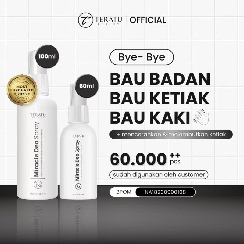 Teratu Beauty Miracle Deo Spray (Teratu Beauty Padang)