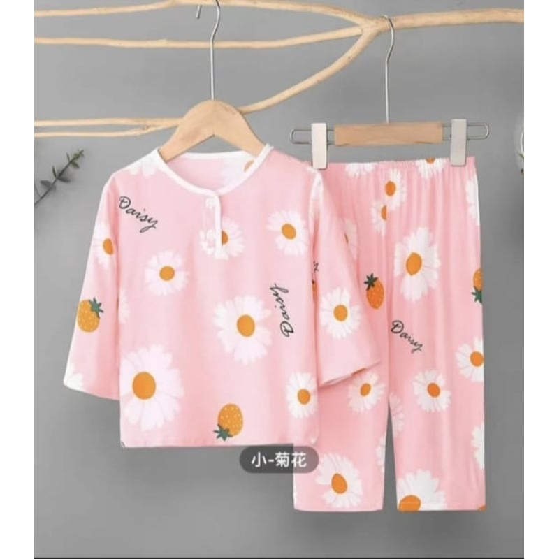 XY KIDS//SET BOBO IMPORT ANAK PEREMPUAN 5-10TAHUN/ SETELAN BAJU TIDUR PREMIUM ANAK PEREMPUAN/ BAJU T