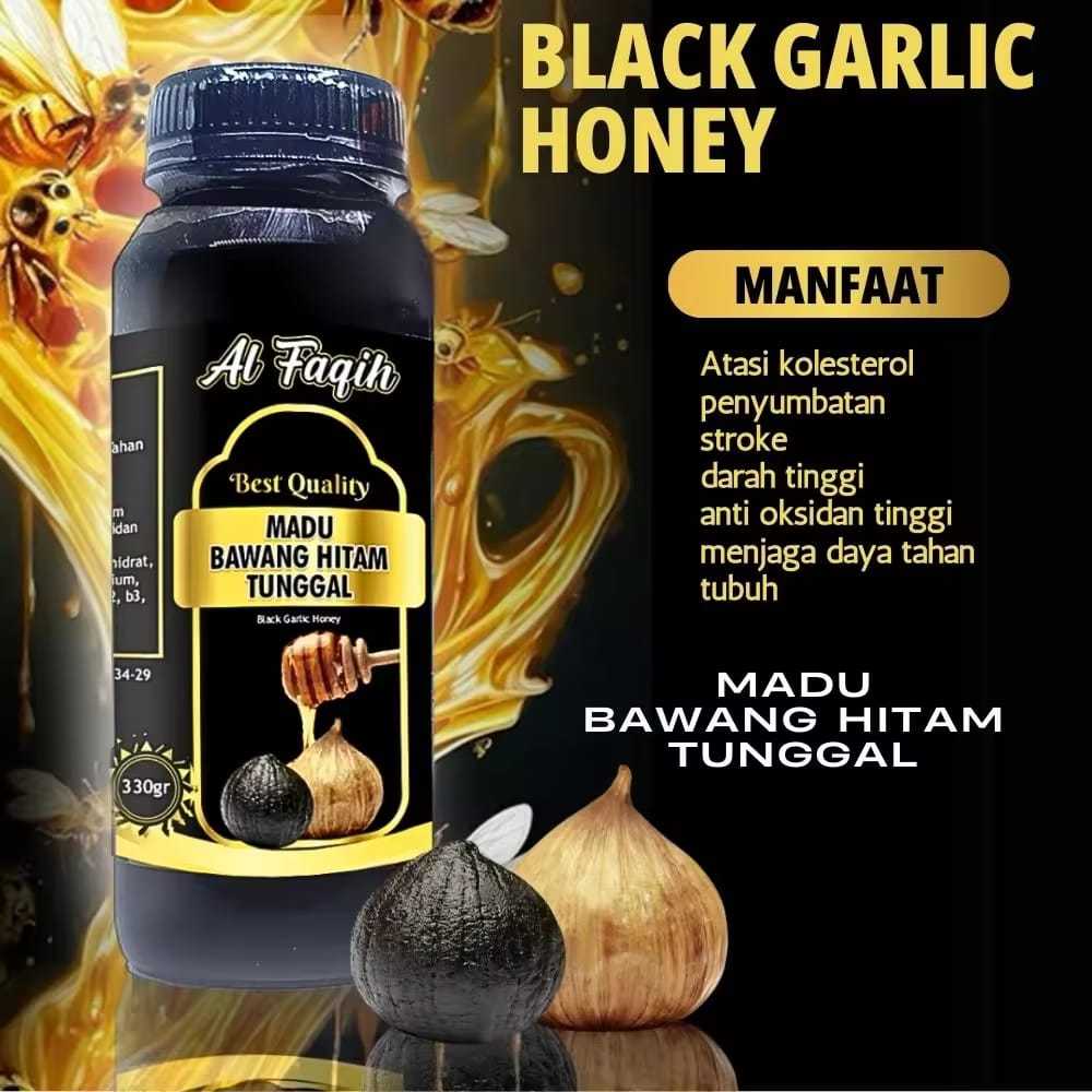 

Madu Black Garlic AL FAQIH 330 GR Mengatasi Kanker Kolesterol Diabetes I MADU BLACK GARLIC AL FAQIH