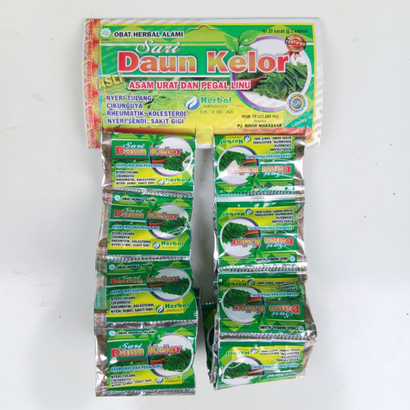 

Sari Daun Kelor asli