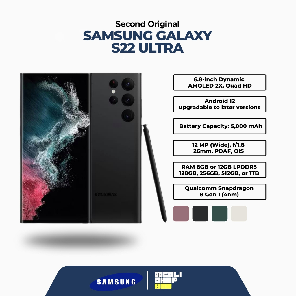 Samsung Galaxy S22 Ultra 5G SECOND ORIGINAL