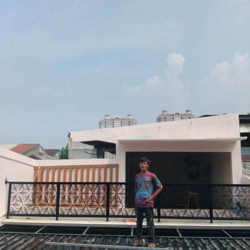 balkon rumah laser cuting
