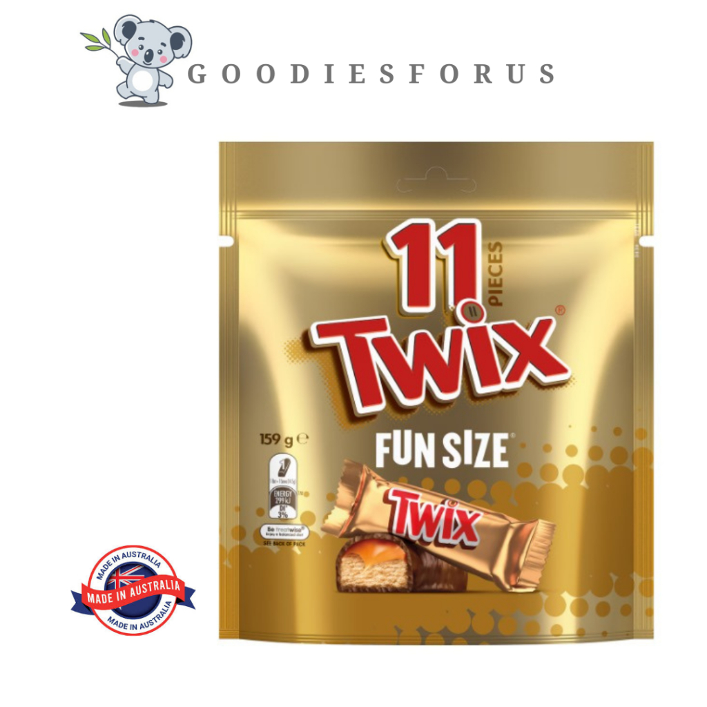 

Coklat Twix isi 11/Snack Import/TWIX Share Pack isi 11 mini pack