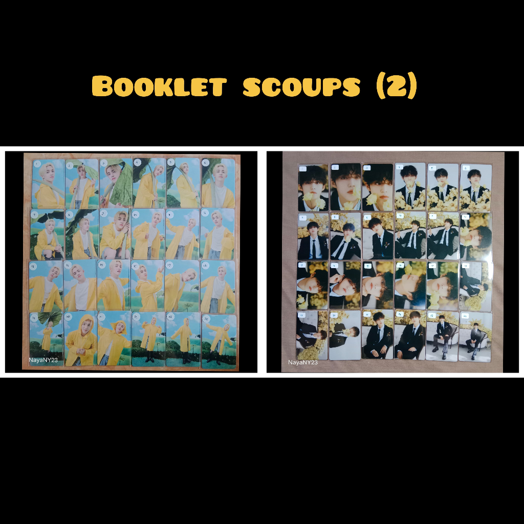 (Beli 3 Gratis 1 Random) Scoups Seventeen Photocard Official  Booklet Heaven FML Carat Vers