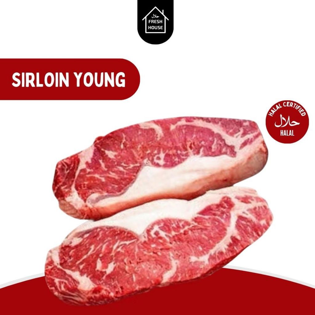 

DAGING STEAK SIRLOIN YOUNG PRIME 500GR