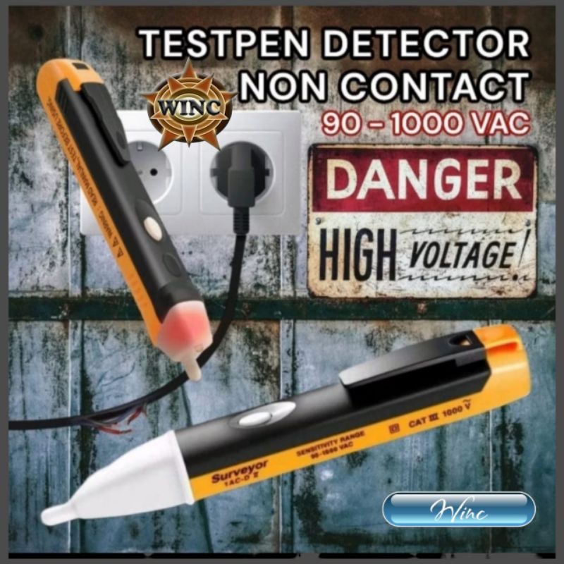 Tespen Detektor Non Contact AC Tespen Deteksi Arus Listrik