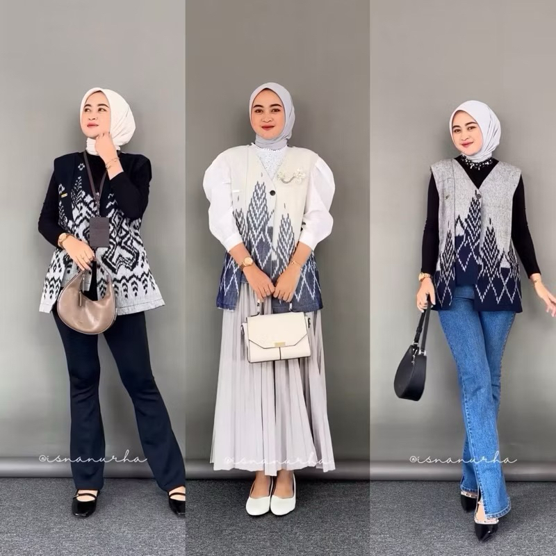 Set Couple tenun  -Baju Tenun -Couple tenun -Set baju tenun helena