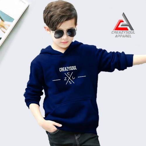 Swaeter Anak Anak | Hoodie Anak Perempuan Laki Laki 2-12 Tahun