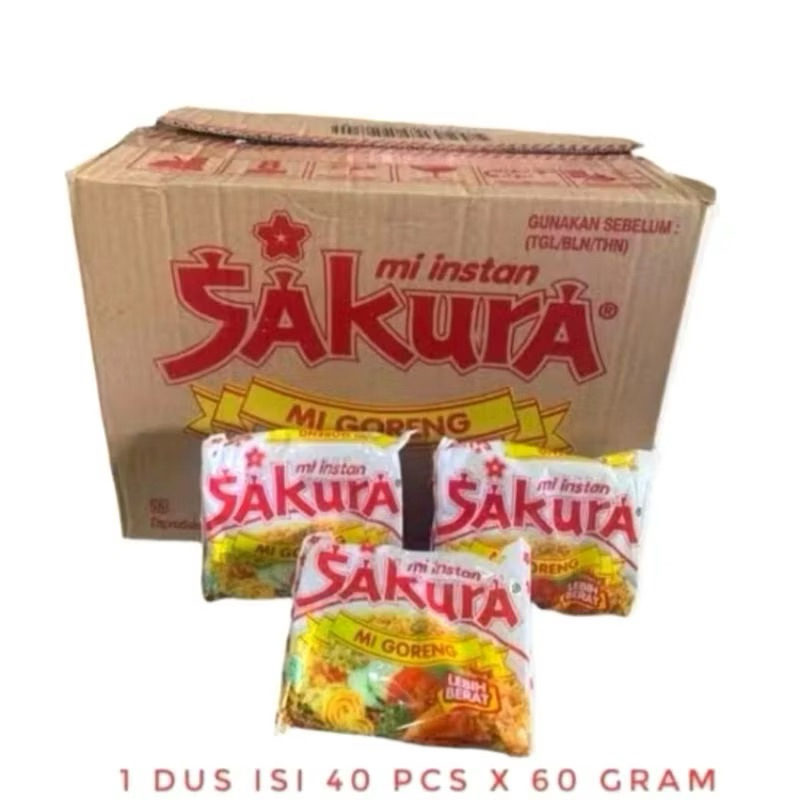 

Mie Sakura 1 dus isi 40bks