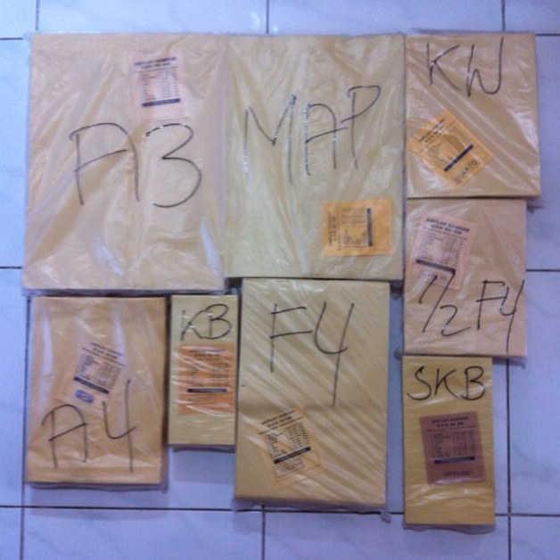 

bl Bestseller Amplop Coklat Zibiz Map 29x4cm I82