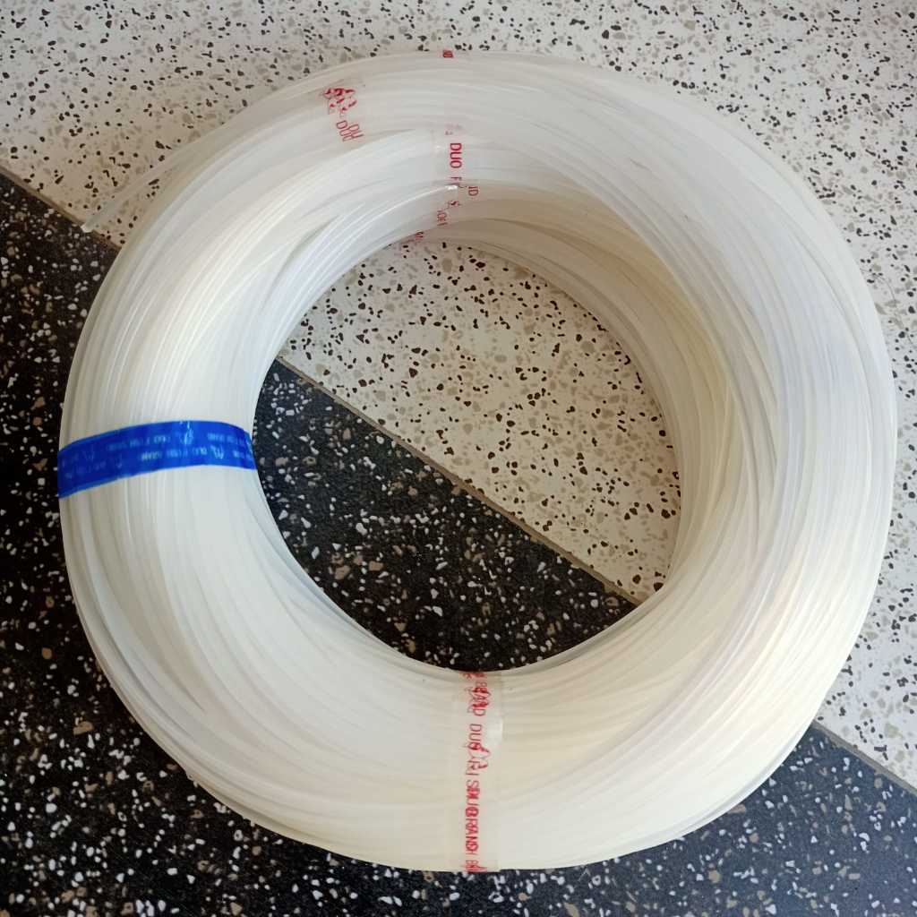 (1 Roll ) No.10000 Tali Senar Pancing Eceran / Senar Pancing Putih / Senar Nelayan