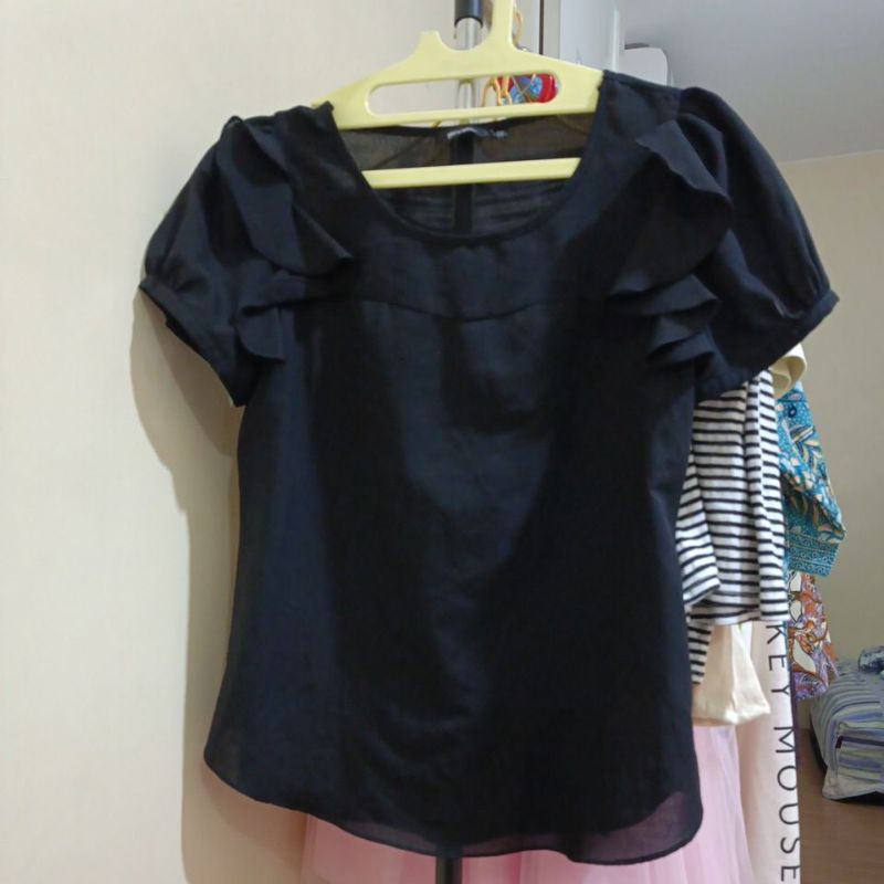 Baju Wanita Hitam Polos