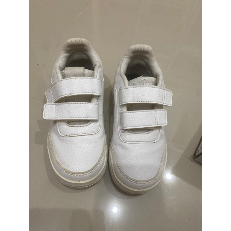 [preloved]sepatu adidas anak putih lengkap dengan kotak