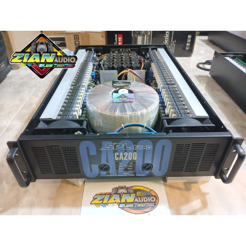 POWER SPL AUDIO CA 200 Original class H3  2x3000watt BODY PANJANG  80CM