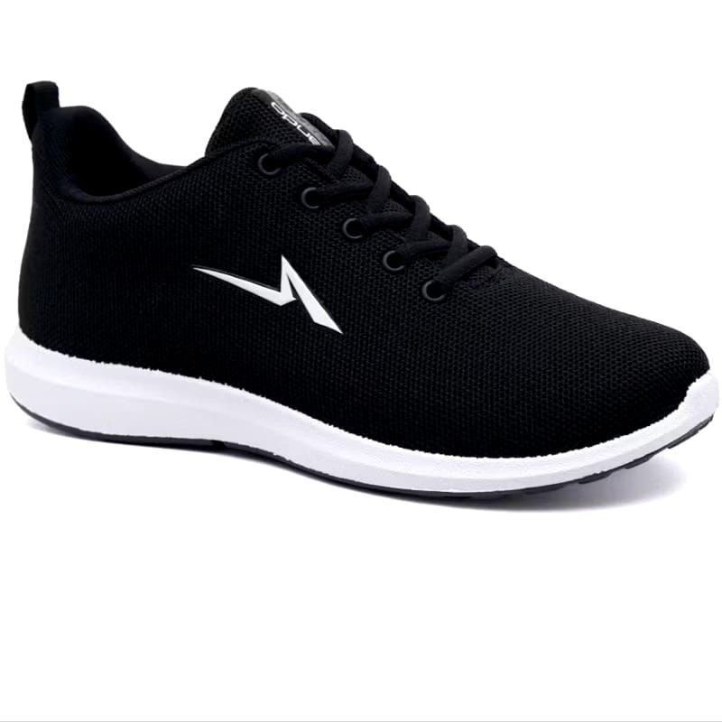 sepatu ando original liam hitam putih,Black White