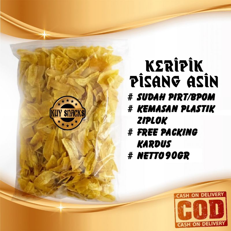 

{Kuy Snacks} Aneka Macam Makanan Serba 10RB Kerepik Pisang Asin